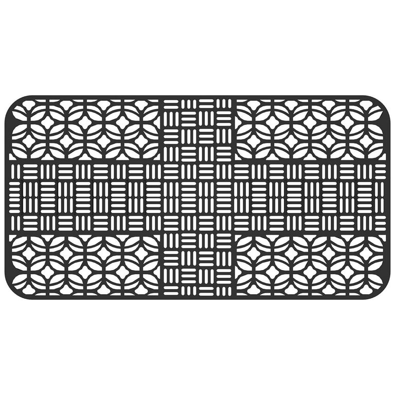 Lazamit Silicone Sink Mat, 24.6''x12.9'' Silicone Sink Protector Mat for  kitchen sink with Center Drain, Heat Resistant Non-slip Sink Mats for  Bottom of Farmhouse Stainless Steel Porcelain Sink - Yahoo Shopping