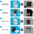 thumbnail image 3 of Wadeo Portable Folding Toilet Paper with Phone Shelf, 3 of 10