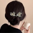 thumbnail image 5 of Women's Elegant Hand Braideds Deft Bun Non-Slip Lightwight Hair Bun Shaper for Hairdressing, 5 of 5