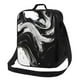 thumbnail image 1 of Disketp Fluid Black White Paint Swirls Bolsa Térmica Estampada para Almuerzo, Lonchera para Hombres y Mujeres Adultos, 1 of 7