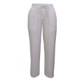 thumbnail image 1 of Pantalón George para Dama, Lino Beige Talla M, 1 of 4