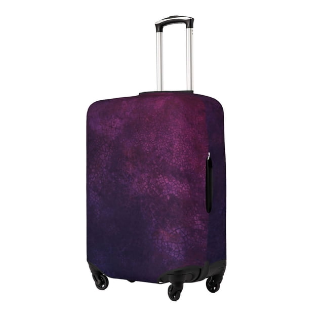 Fotbe Black Dark Blue Purple Funda Protectora para Equipaje, Antirrayones y Resistente a la Suciedad, Compatible con Maletas de 18 a 32 Pulgadas-Medium