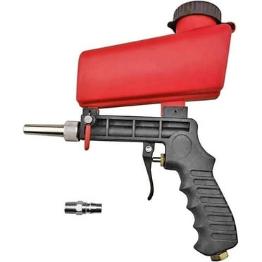Sandblaster Sand Blaster Gun Kit, Portable 90psi Gravity Sand Blasting ...