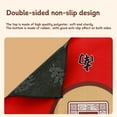 thumbnail image 4 of Jokapy Square Mahjong Mat, Anti Slip Noise Reduction Card Game Table Cover, 31" x 31", Red, 4 of 9