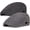 Dark Gray Black, variant on 2 Pack Newsboy Cap for Men Adjustable Herringbone Tweed Hats Blend Flat Cap Ivy Cabbie Driving Hat