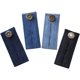 thumbnail image 2 of Denim Botón de extensión de cintura Jeans y faldas Botones metálicos cómodos 4 piezas Colores mixtos, 2 of 4
