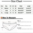 thumbnail image 3 of 50% Off Valentines Day Gifts! TMOYZQ Women's Floral Lace Sheer Mesh Strappy Panties Soft Stretch Breathable Seamless Invisible Bikini Briefs No Show Cheeky Underwear, 3 of 3