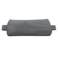 thumbnail image 5 of figatia Patio Chaise Lounge Head Pillow Breathable Soft Attachment Easy Installation White Gray Plaid, 5 of 8