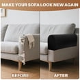 thumbnail image 5 of Vorkoi Stretch Armrest Covers Anti-Slip Upgraded Spandex Arm Covers for Chairs Couch Sofa Armchair Slipcovers for Recliner Sofa with Hook and Loop Tape 2PCS, 5 of 6
