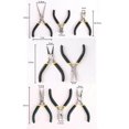 thumbnail image 3 of 8PCs Mini Pliers Set, Long Nose with Teeth, Flat Jaw, Round Curve Needle Diagonal Nose Wire End Cutt, 3 of 5
