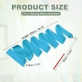 thumbnail image 2 of Uxcell 2 Pcs Dance Ribbons, 78.7 Inch Gymnastics Ribbon Streamers with Red Wand for Gymnastics Artistic, Sky Blue, 2 of 7