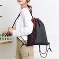 thumbnail image 4 of Saco de gimnasio con auriculares Jack Mochila con cordón Cubo con cordón resistente al agua Labymos  Mochila, 4 of 7