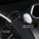 thumbnail image 4 of 1pcs Car Carbon Fiber Wear-Resistant Steering Wheel Cover Compatible with Mercedes-Benz W124 W203 W204 CITAN R CLASS SPRINTER V-CLASS VIANO, 4 of 5
