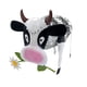 thumbnail image 1 of Hugtrwg Lámpara Animal Hierro Forjado Solar Adorno Jardín Al Aire Libre (C Vaca), 1 of 7