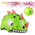 thumbnail image 1 of Niños, Ciclistas, Niños, Niñas, Deporte, Cascos, Adorables, Tarjetas 3D, Dinosaurios, Casco, Verde S. LingWen 9024715801739, 1 of 1