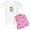 With Pink Camo Pant, variant on CafePress - Worlds Best Mamaw - Women's Short Sleeve Print T-Shirt and Pants Light Cotton Pajama Set