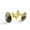 Color 1, variant on Men's Classic Stainless Steel, Watercolor Galaxy Butterfly Pattern Cufflinks Business Wedding Shirts, Golden