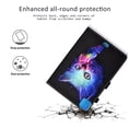 thumbnail image 3 of iPad Pro 11" 2020 Case, Allytech PU Leather Corner Protection Auto Sleep Wake Cards Slots Folio Shockproof Multi Angle Viewing Stand Case Cover for Apple iPad Pro 11 2nd Generation, Colorful Cat, 3 of 8