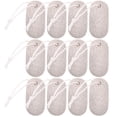 thumbnail image 1 of 12 piezas de piedra volcánica pequeña para masticar, juguete para moler dientes de hámster, conejo, loro, suministros para el hogar (gris claro), 1 of 7