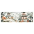thumbnail image 6 of Yayeee Window Valance for Kitchen Farmhouse Rod Pocket Mountain Pattern Short Curtain for Living Room, 6 of 6