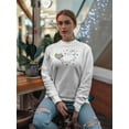 thumbnail image 2 of Cute Colorful Unicorn Pig.  Sweatshirt Women -Image by Shutterstock, Female 4X-Large, 2 of 4