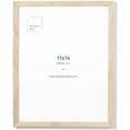 thumbnail image 1 of (19 ¾ x 27 ½ in | 50x70 cm) White Solid Oak Wood Picture Frame Poster Frame Wall Photo Frame, 1 of 7