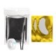 thumbnail image 5 of de extensión de ñas, conjunto profesion de ñas para injertos, cepillo para ñas, para ojos, gasa para injertos de ñas Negro Macarena Ejercicio de extensión de pestañas, 5 of 8