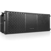 Sound Town ZETHUS Series Line Array Speaker System with One 15-inch Powered Line Array Subwoofer, Two Compact 2 X 8-inch Line Array Speakers, Black