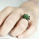 thumbnail image 2 of Fiudx Anillos Exquisitos y Animales Lindos y Piedra Verde para Hombres y Mujeres, Ideales para Regalar., 2 of 5