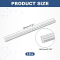 thumbnail image 2 of Uxcell 5Pack Round Steel Rods, 6.5mm x 100mm SKD11 Steel Solid Lathe Bar Stock Tool, 2 of 6