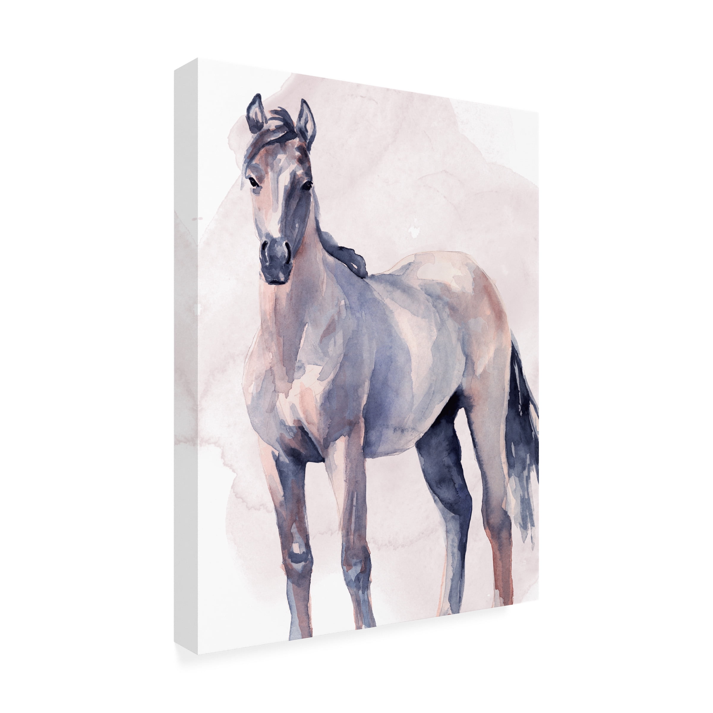 Jennifer Paxton Parker 'Horse in Watercolor II' Canvas Art