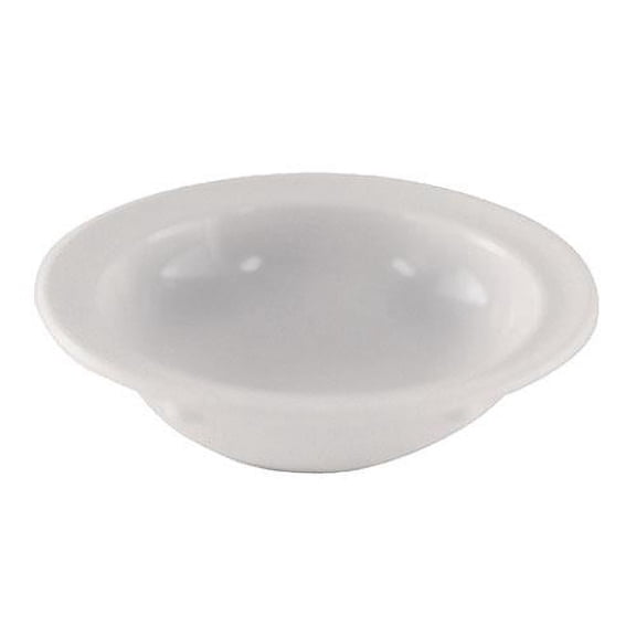 Supermel Rimmed Bowl Deep White 1-4 Dozen