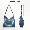 thumbnail image 4 of Adjustable Strap Casual Purse - Baseball & Football Print Large Capacity Crossbody Bag, 4 of 5