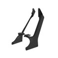 thumbnail image 2 of KC Hilites Light Bar Mounting Kit 7328 Overhead Windshield Mount; To Mount 50 Inch Light Bar; Powder Coated; Black; Steel, 2 of 6