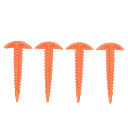Image of 4pcs Plastic Drone Apron Landing Pad Ground Nail Set Support Fixed Rod Windproof Nail