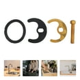 thumbnail image 2 of Horseshoe Mounting Accessories Kitchen Faucet Nut Wash Basin Tap Fitting Hot Cold Faucet Fixing Tool Faucet Fastening Gasket Kit, 2 of 8