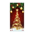 thumbnail image 2 of YIKA Christmas Door Curtain Decoration Door Cover Christmas Scene Layout Background Cover Christmas Decoration B, 2 of 5