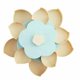thumbnail image 1 of Injueey Caja de aperitivos giratoria Bloom, diseño de flores, almacenamiento de alimentos dulces, organizador de joyas, caja de frutos secos Almacenamiento y organización del hogar azul 27x13cm Injueey HA1780-01B, 1 of 1