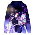 thumbnail image 3 of Demon Slayer Novelty Hooded for Men Women Boys Girls Pullover Anime Character Sweatshirt, 3 of 6