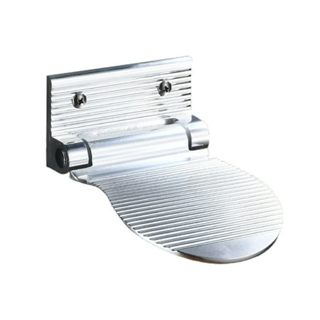 

Worallymy Shower Foot Rest Fold-Up Shower Foot Rest Shaving and Washing Foot Rest Duty Aluminum Alloy Shaving Shelf for Shaving Legs Shower