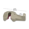 thumbnail image 2 of RUNROTOO 2 Pair Car Seat Organizer Back Seat Plastic Beige for Daily Use in Vehicle, 2 of 3