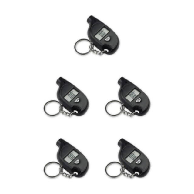Scienceny Medidor de presión para neumáticos, medidor de aire, suministros para automóviles, pantalla Digital de tamaño compacto, llavero Type2 NO2
