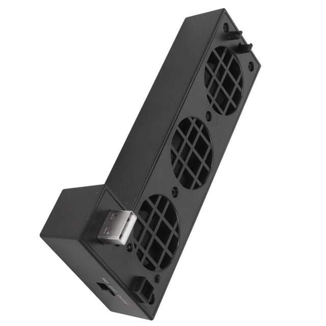 Ventilador de refrigeración USB para consola de juegos Xbox One X, disipación de calor eficiente y de bajo ruido, con 3 ventiladores de refrigeración de 5 V y 1 A