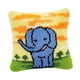 thumbnail image 1 of Funda de Almohada Sunnimix de Bricolaje Patrón de Latch Hook, 1 of 8
