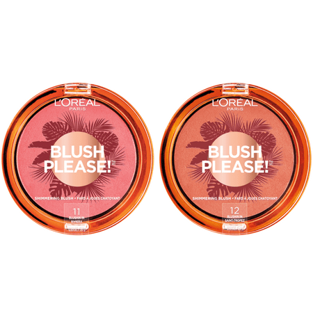 (2 Pack) L'Oreal Paris Summer Belle Blush Please! Blushin' in Riviera and Saint-Tropez
