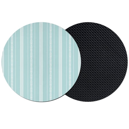Boho Mint Green Coasters Set of 2 Absorbent Coasters for Drinks Minimalist Farmhouse Striped Coaster for Desk Coffee Table Protection Home Decor House Warming Gifts 4