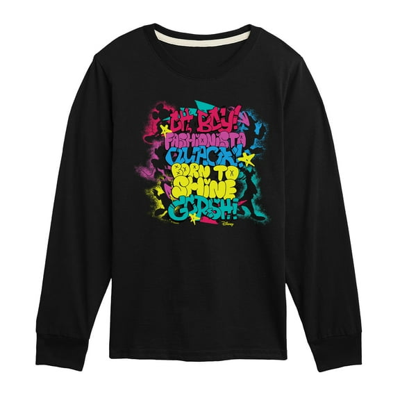 Disney - Stacked Editorial - Toddler & Youth Long Sleeve Graphic T-Shirt
