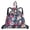A, variant on Foldable Large Capacity Travel Backpack Drawstring Pocket Waterproof Ultra Light Nylon Cloth Multifunctional Print Foldable Bag Organizer