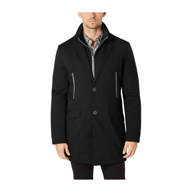 Tommy Hilfiger Mens Robert Raincoat black 44 Walmart
