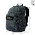 thumbnail image 3 of TOTTO Mochila Escolar Grande para Niño Porta Laptop 14 Repelente a Líquidos | 20 L - ACUARELA Negro G, 3 of 6